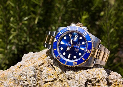 rolex submariner steel and gold blue dial|rolex submariner sunburst blue dial.